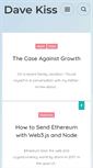 Mobile Screenshot of davekiss.com